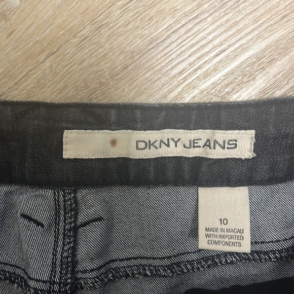 DKNY Rare Vintage Mid Rise Boot Cut Denim Jeans.  Size 10 - Picture 8 of 11